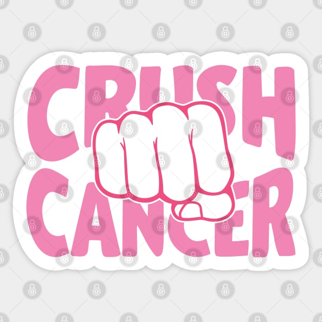 Crush cancer Sticker by Peach Lily Rainbow